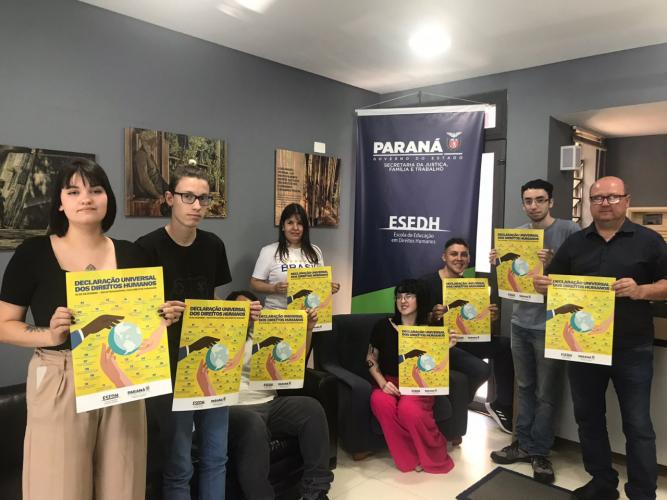 Equipe da Escola de Educação em Direitos Humanos
