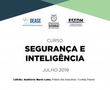 Curso Segurança e Inteligência - Socioeducação
