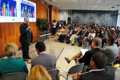 O secretário do Trabalho, Desenvolvimento Social, Mulheres, Igualdade Racial e Direitos Humanos, Gutemberg Gomes, em divulgação no Palácio do Buriti (Foto: Pedro Ventura/Agência Brasília) 