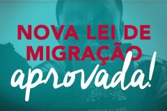 Nova Lei de Migração é aprovada no Congresso