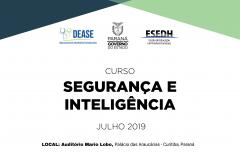 Curso Segurança e Inteligência - Socioeducação