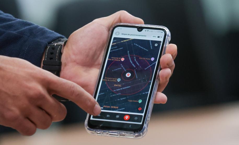 Como será a monitoração simultânea de mulheres vítimas de violência e agressores