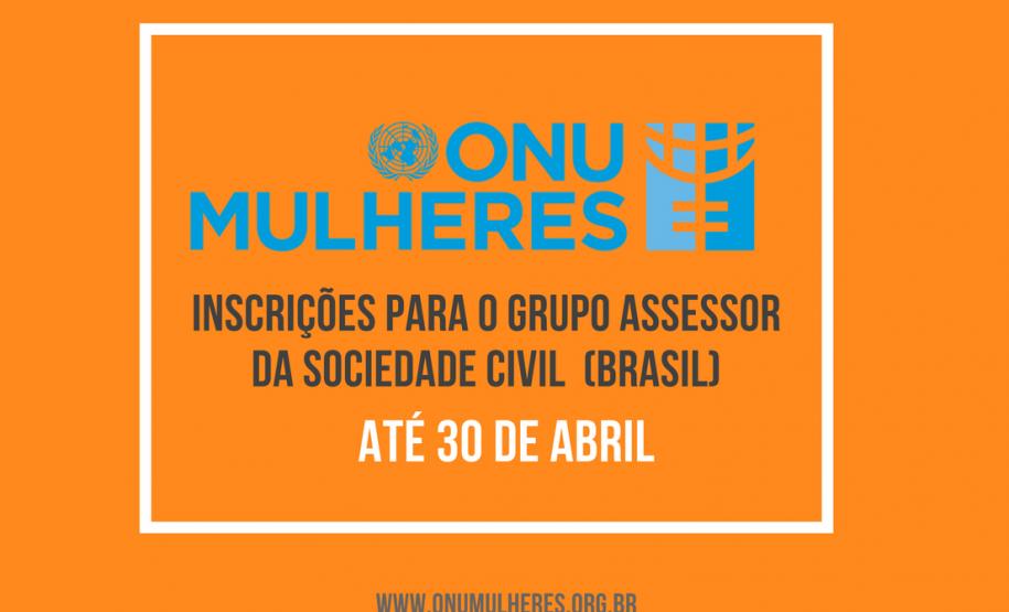 ONU Mulheres recebe até 30/4 inscrições para grupo assessor da sociedade civil