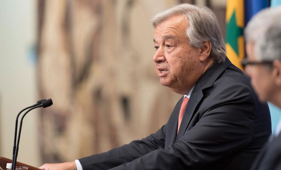 Racismo e xenofobia estão envenenando nossas sociedades, diz Guterres