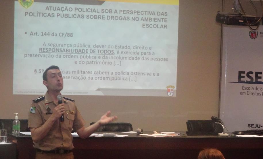 curso EDH no contexto escolar