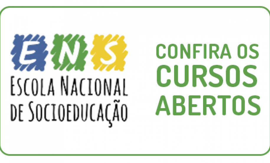 Escola Nacional de Socioeducação - CURSOS ABERTOS