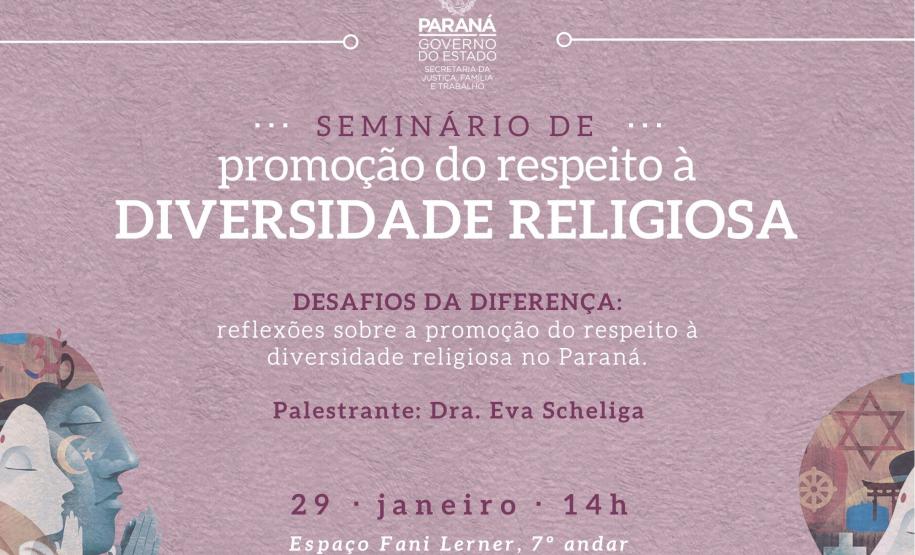 Seminário de Promoção do Respeito à Diversidade Religiosa