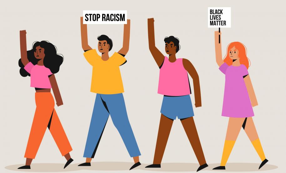 Imagens contra o racismo